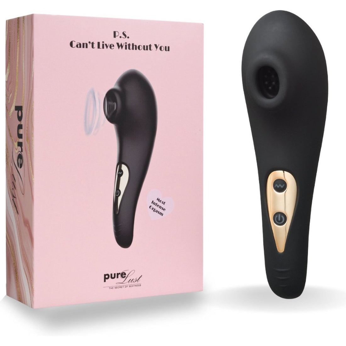 Air Suction Vibrator - Zwart