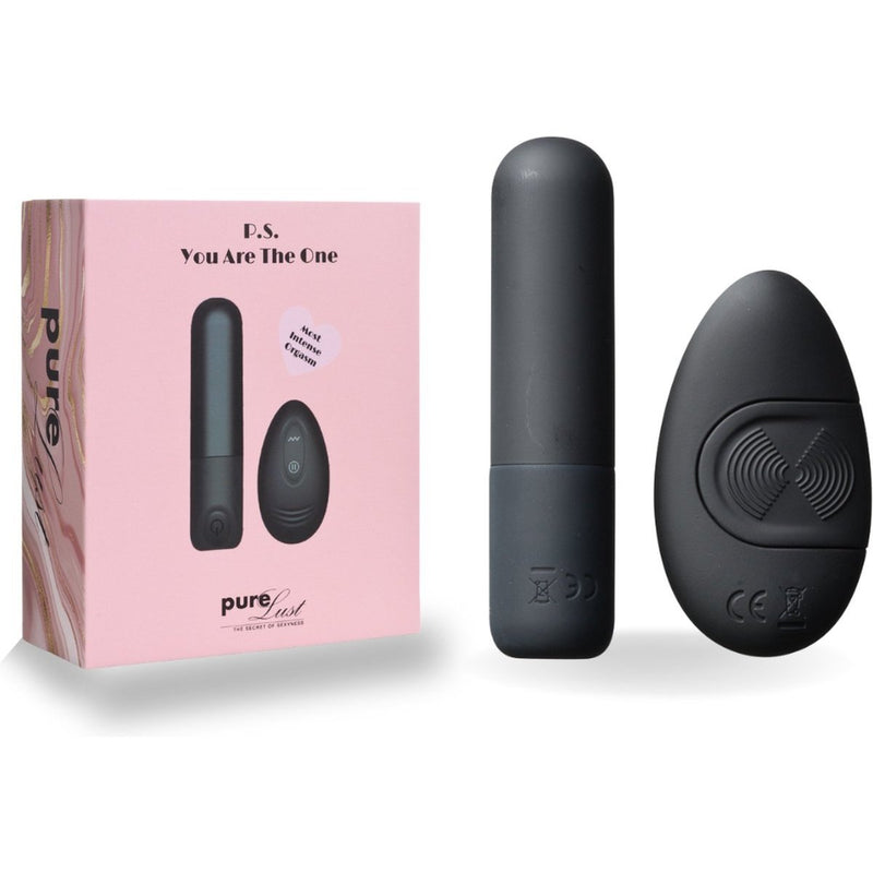 Bullit Remote Vibrator - Zwart