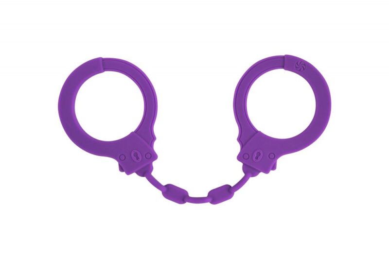 Silicone handcuffs Party Hard Suppression - Paars