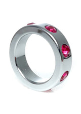 Boss Series Metaal Cockring Penisring met Diamanten
