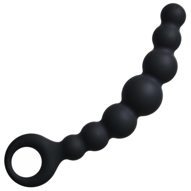 Anaal Beads Flexible Wand - Zwart