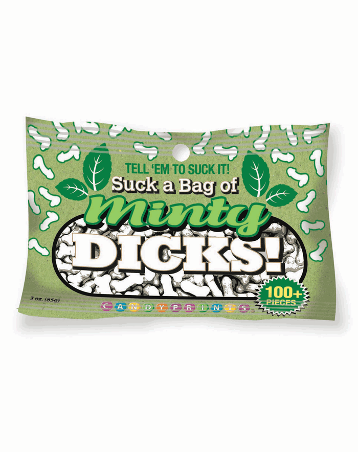 Zuig een zak Minty Dicks, 3oz zak