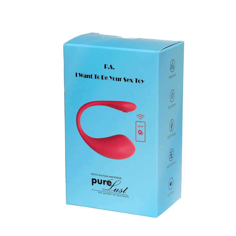 App-bedienbare Ei Vibrator - Roze