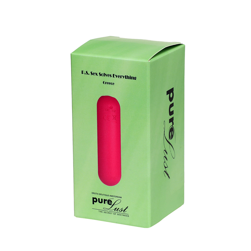 Mini Siliconen Bullet Vibrator - Roze