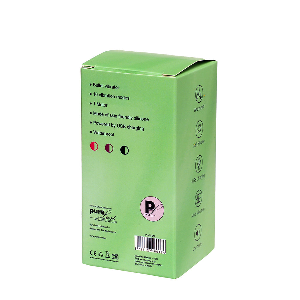 Mini Siliconen Bullet Vibrator - Roze