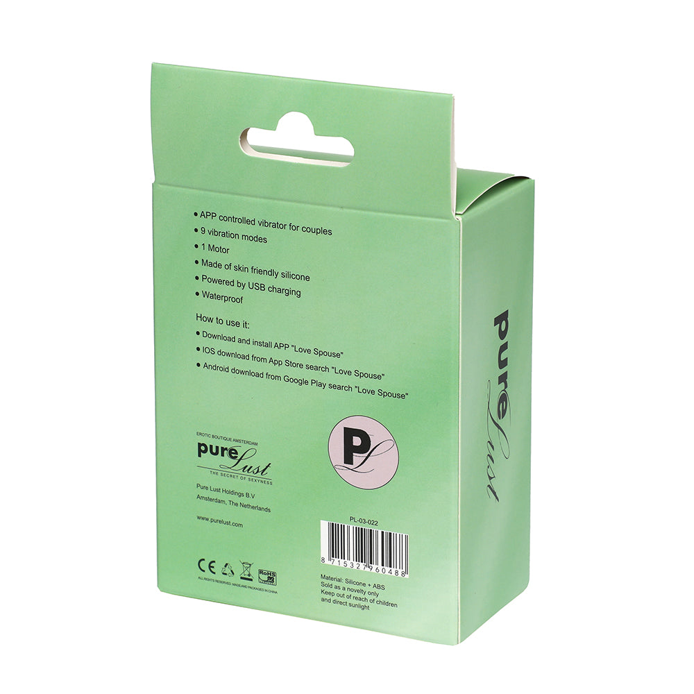 Koppel App-bediening Vibrator - Lichtroze