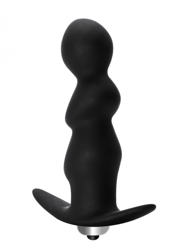 Anale Buttplug Spiral - Zwart
