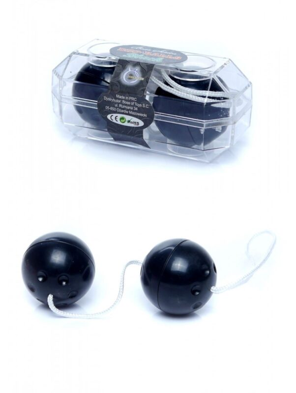 Vagina balletjes -Duo-Balls - Zwart
