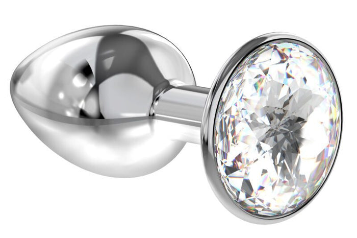 Diamond - Anale Buttplug - Transparant Sparkle