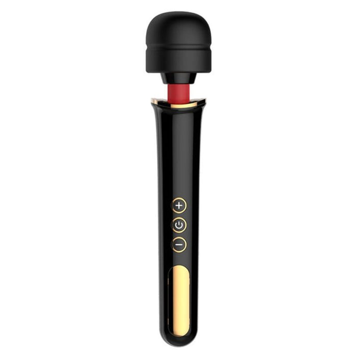 Wand Massager- USB Oplaadbaar - Zwart- 20 Functies