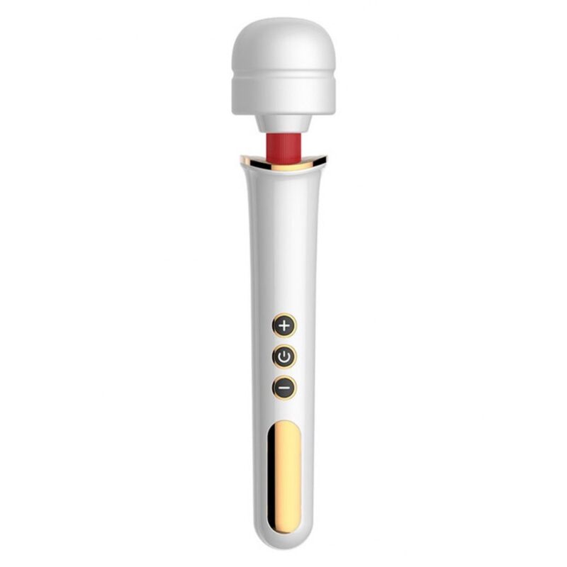 Wand Massager- USB Oplaadbaar - Wit- 20 Functies