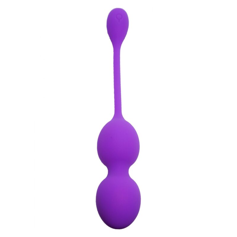 Vagina Balletjes - Vibrerende - met Afstands bediening - 80g - paars
