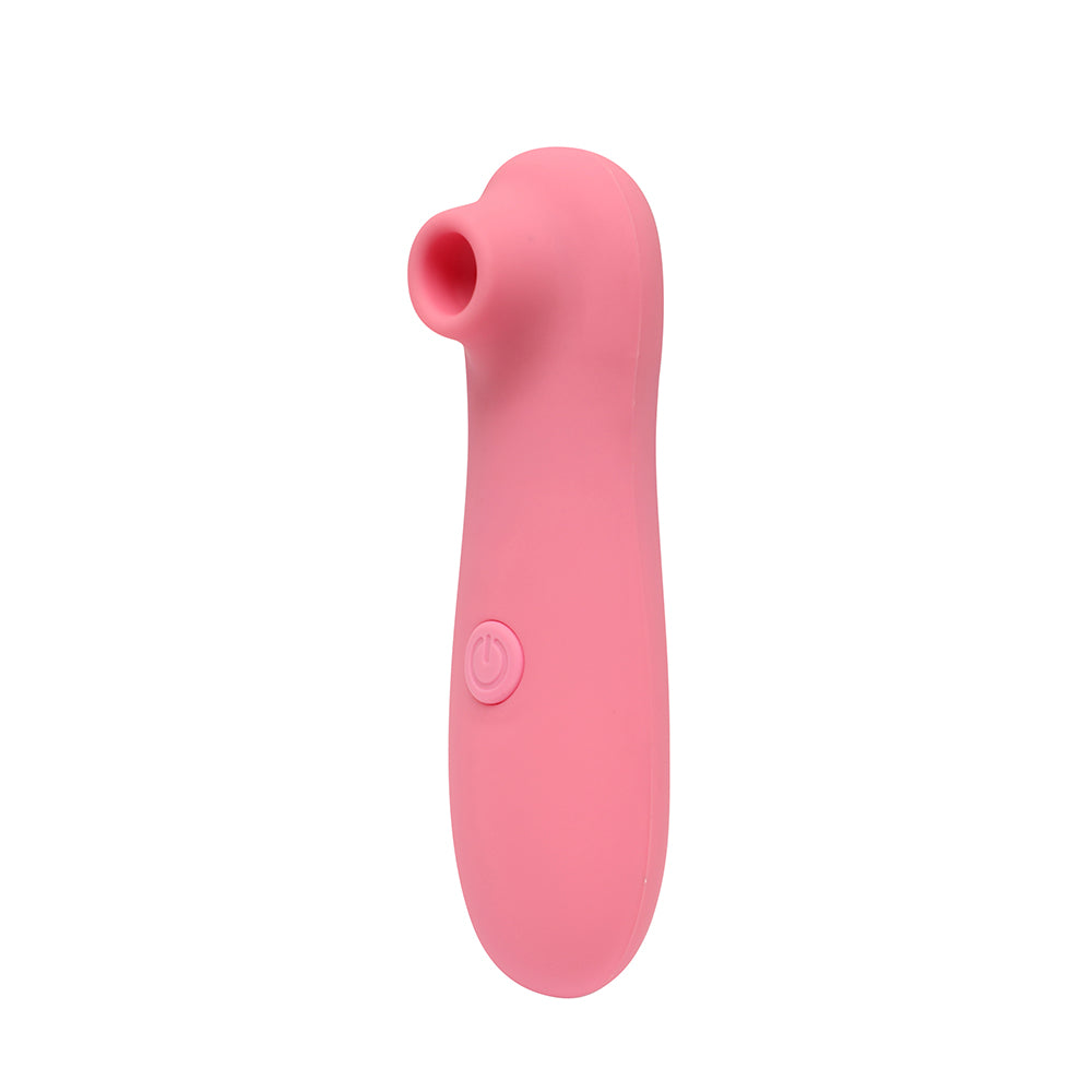 Zuigvibrator op Batterijen - Lichtroze