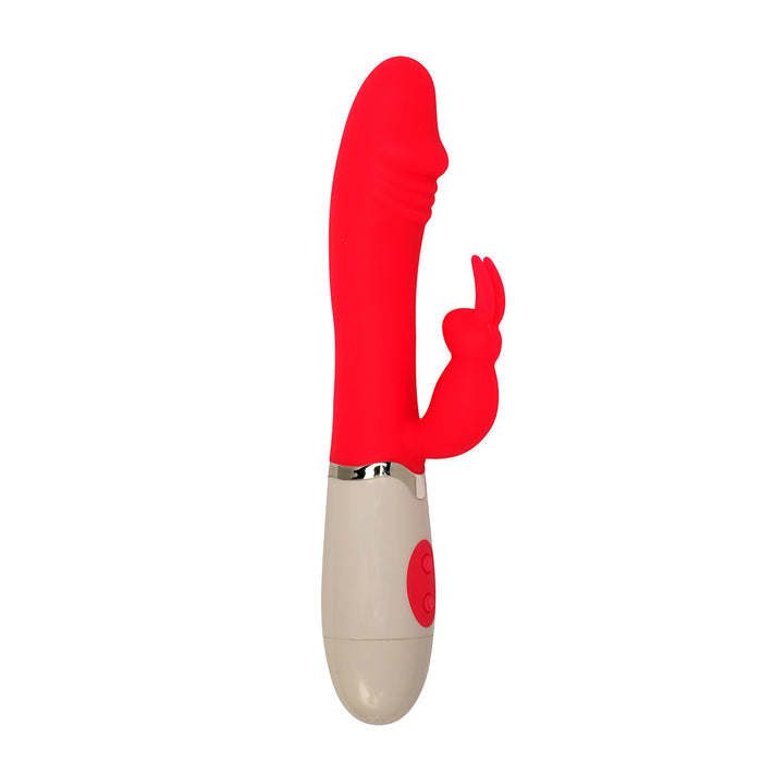 Rabbit Battery Vibrator - Roze