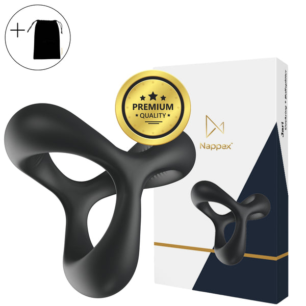 Cockring - Nappex™ Jari - Premium cockringen (10 talen)