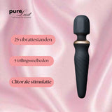 Magic Wand Vibrator & Massager - Zwart