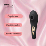 Air Suction Vibrator - Zwart