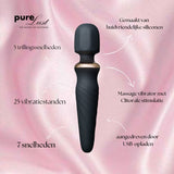 Magic Wand Vibrator & Massager - Zwart