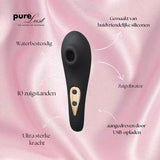 Air Suction Vibrator - Zwart