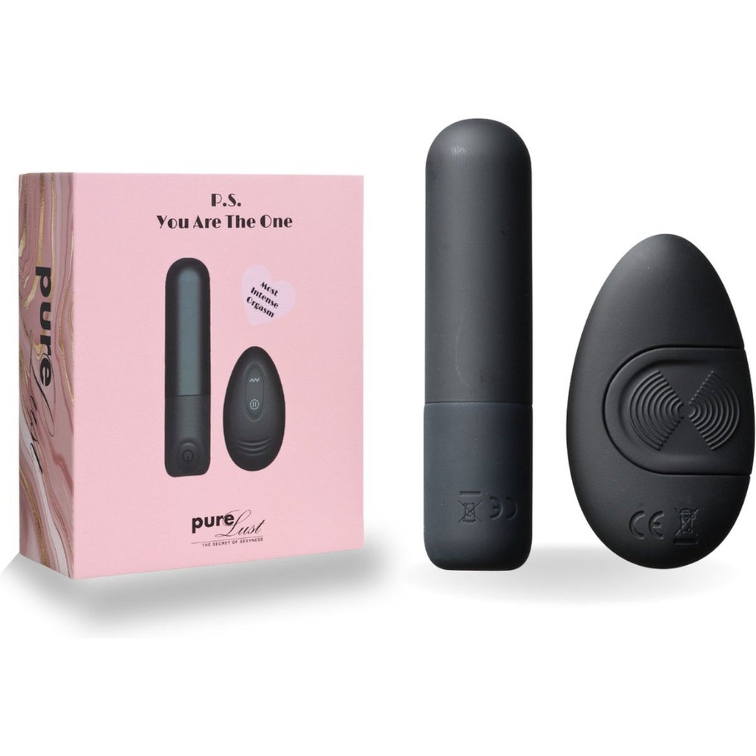 Bullit Remote Vibrator - Zwart