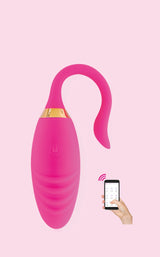 Wallis - App-bedienbare Ei Vibrator (Langeafstandsbediening)