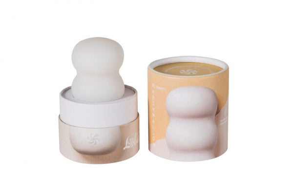 Marshmallow Masturbator - Extra Zacht - Stretch - Flexibel - Luxe Verpakking - Sweety - Wit