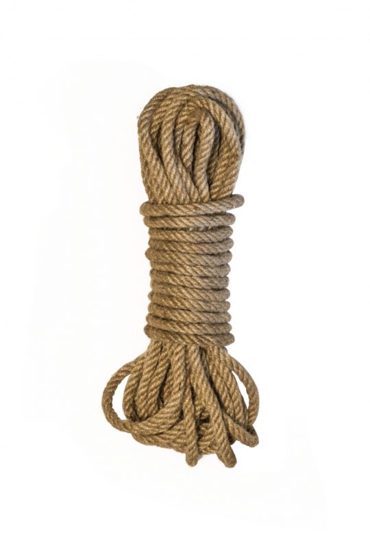 Touw - BDSM - Bondagetouw - Luxe Verpakking - Party Hard - Beloved - Bruin - 10m