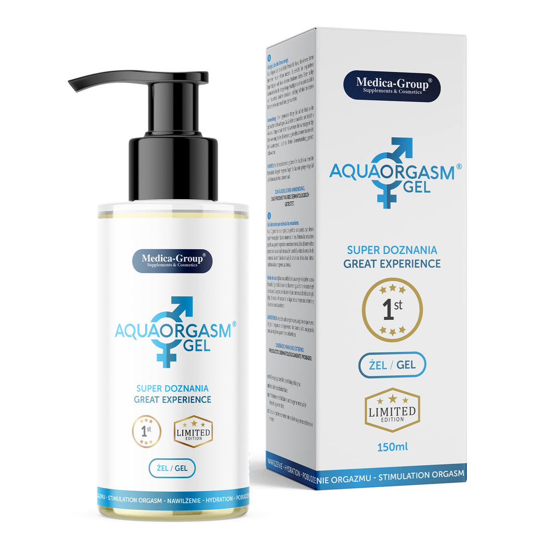 Aqua Orgasme Gel 150 ml