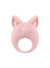 Oplaadbare ring voor clitorisstimulatie MiMi Animals Kitten Kiki - Licht Roze
