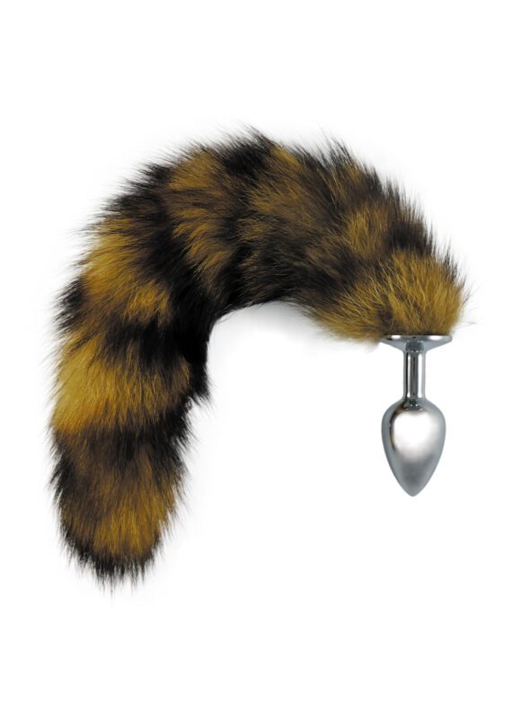 Fox TAIL - Buttplug Met Staart - Bruin XL