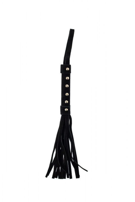 Zweep - Zweepje - Parabenen Vrij - BDSM - Bondage - Luxe Verpakking - Party Hard - Fling - Zwart