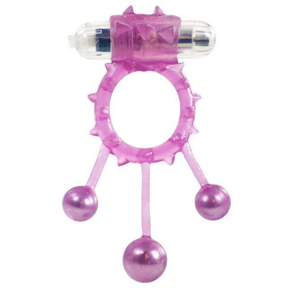 Me You Us Ball Banger Cock Ring Paars