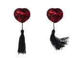 Tepelstickers Burlesque Gipsy - Rood