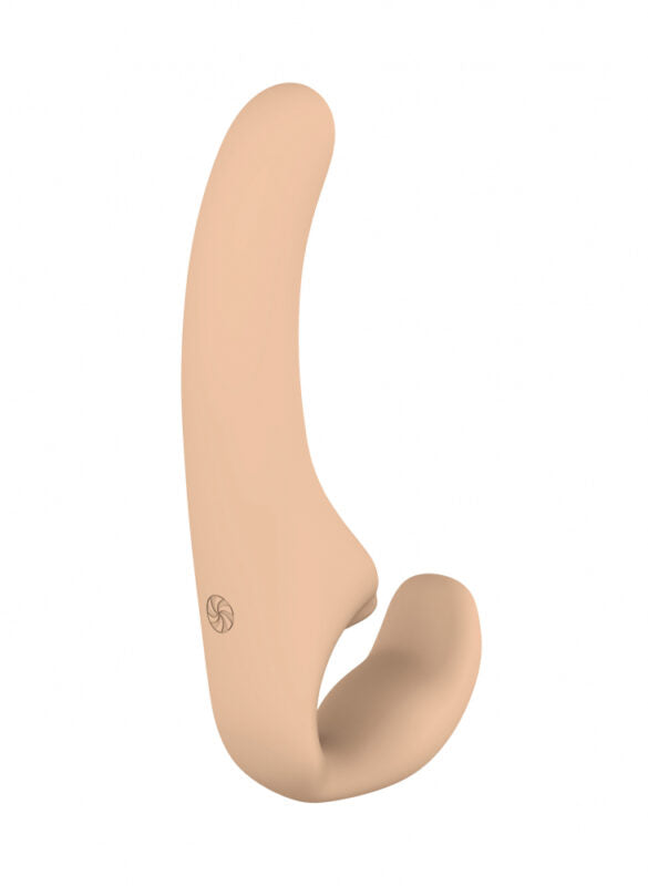 Natuurlijke Verleiding Biege Flexibele Strapless Strapon