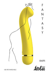 Oplaadbare Vibrator Fantasy Raffi Geel