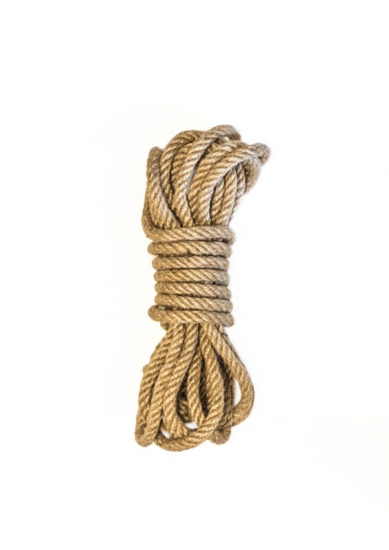 Touw - BDSM - Bondagetouw - Luxe Verpakking - Party Hard - Beloved - Bruin - 5m