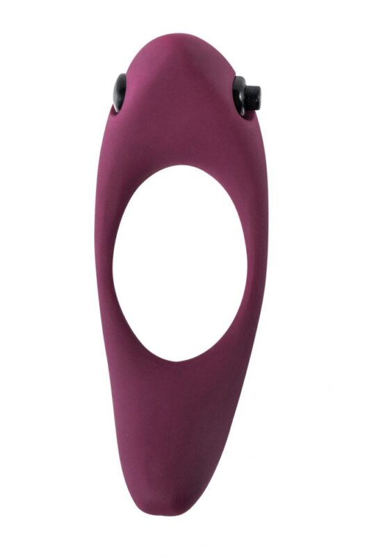Erectie Vibrerende Cockring Pure Passion Lunar Donkerrood
