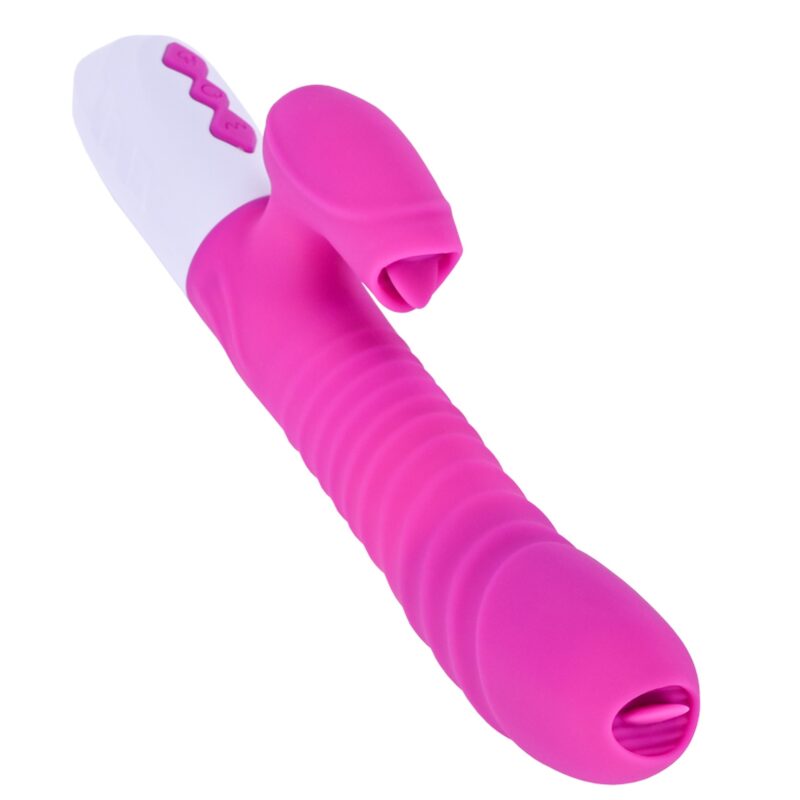Vibrator Silicone Vibrator USB 7 standen and Thrusting standen Heating