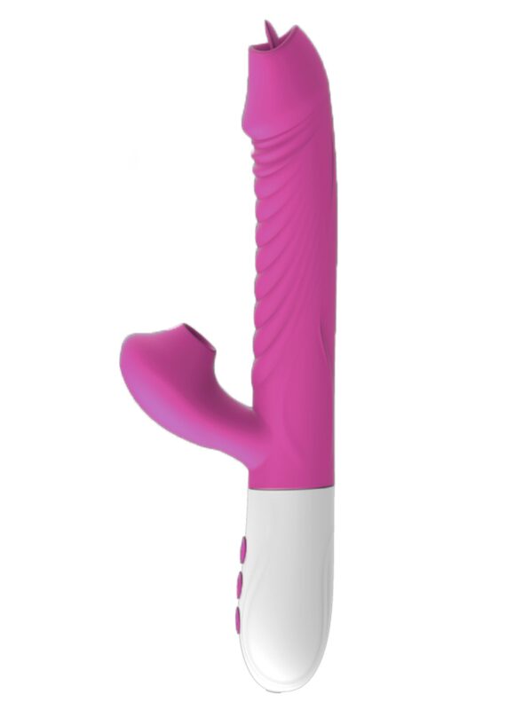 Vibrator - Silicone Vibrator USB 7 standen, Paars