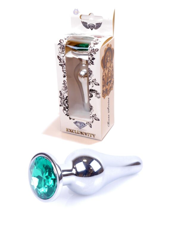 Butt plug - Silver BUTT PLUG- Groen