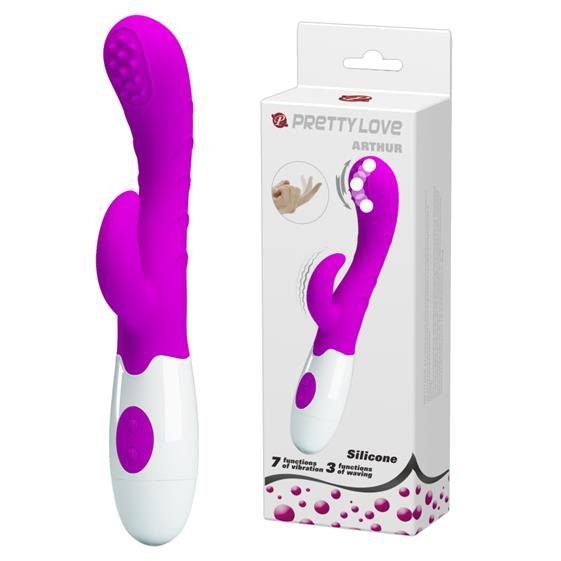 Arthur - Silicone Vibrator - Paars