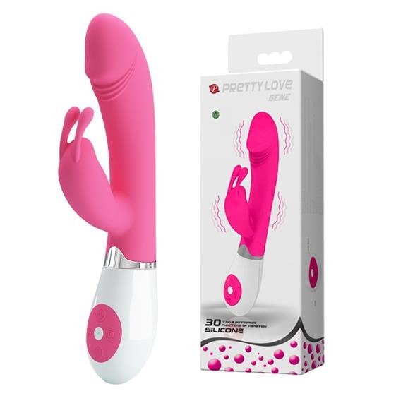 Gene - Silicone Vibrator 30 Standen - Roze