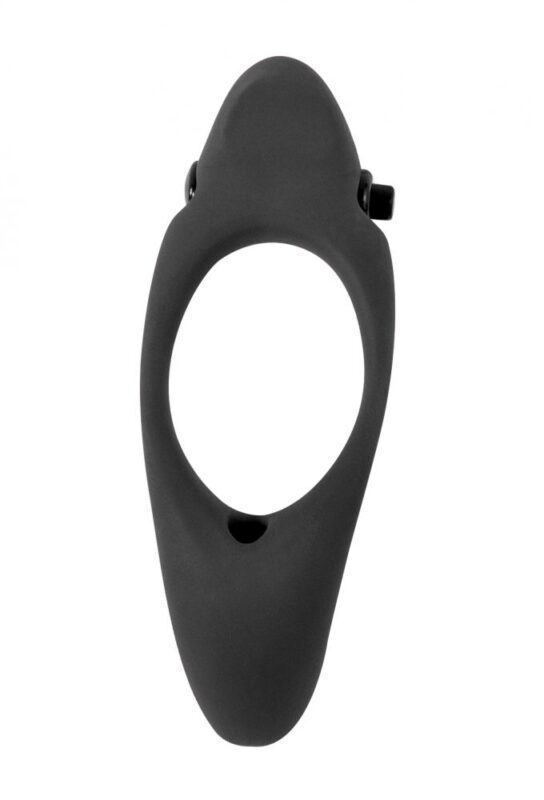 Erectie Vibrerende Cockring Pure Passion Stardust - Zwart