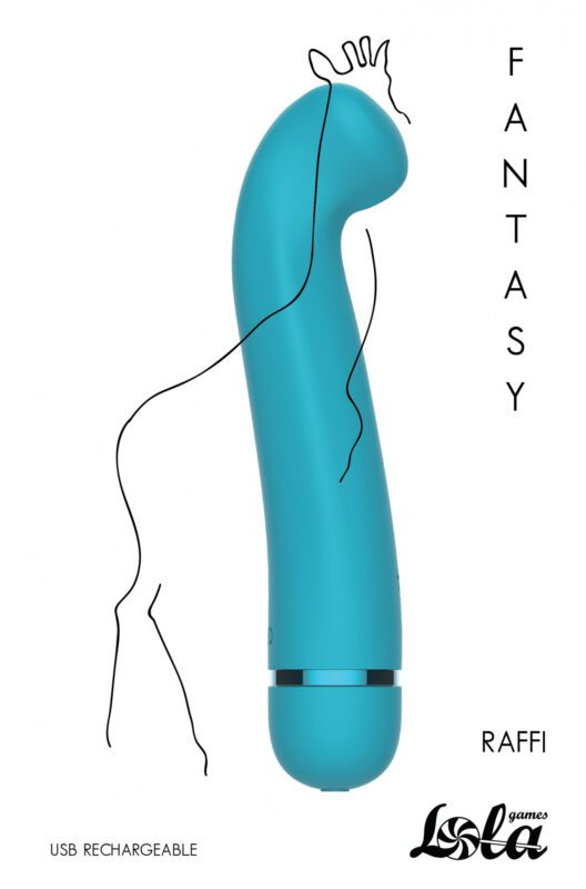 Oplaadbare Vibrator Fantasy Raffi Blauw