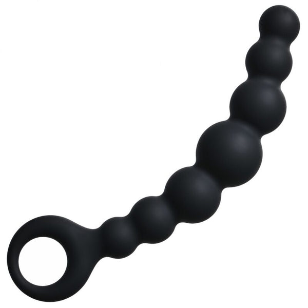 Anaal Beads Flexible Wand Zwart