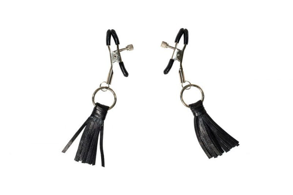 Tepelklemmen Met Leer - BDSM - Bondage - Luxe Verpakking - Party Hard - Sweet Escape