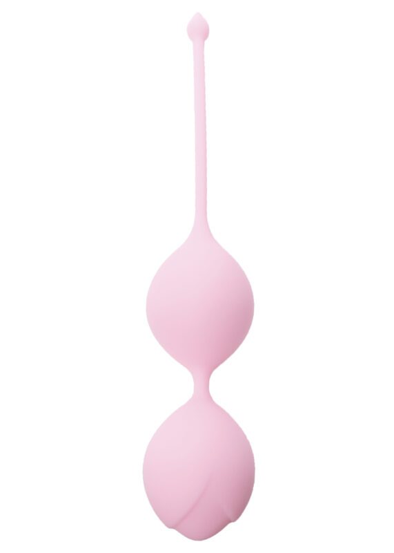 Vagina Balletjes - Silicone Kegel Balls 36mm 90g Ligt rose