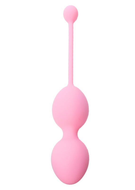 Vagina Balletjes - Silicone Kegel Balls 36mm 165g Pink