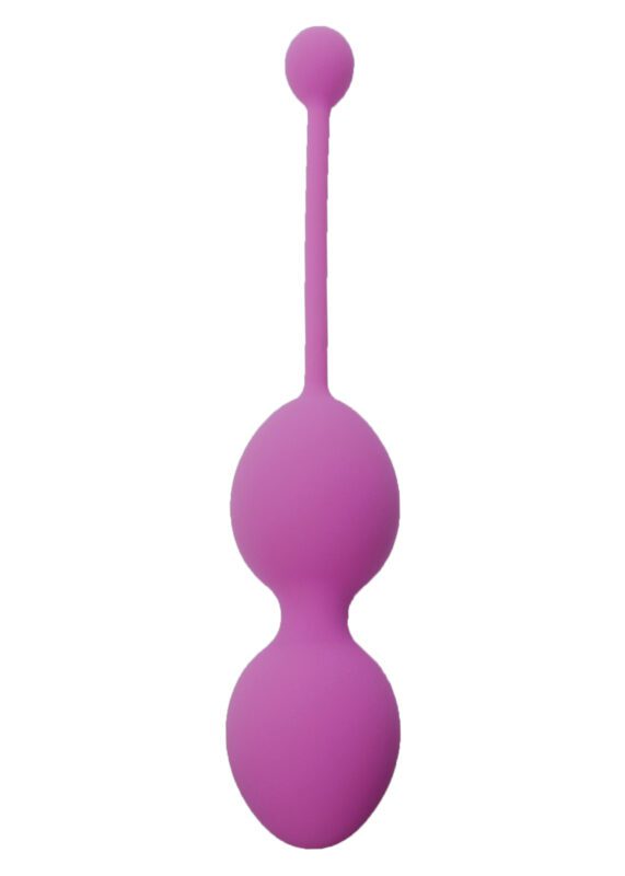 Vagina Balletjes - Silicone Kegel Balls 32mm 165g Paars