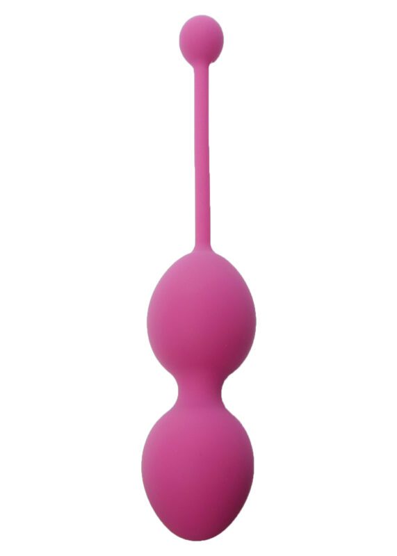 Vagina Balletjes - Silicone Kegel Balls 32mm 200g Donker roze